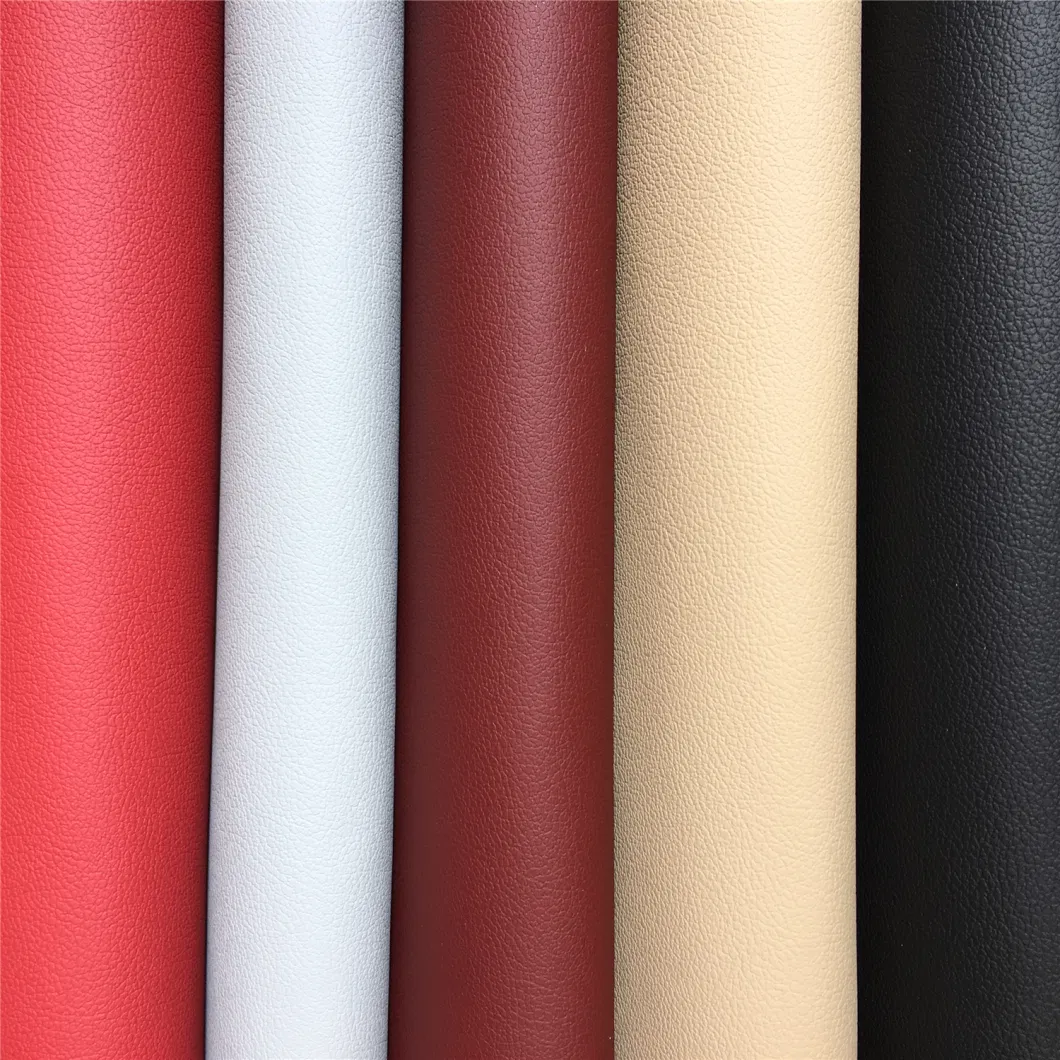 Genunine Leather Texture Madas PU Coated Faux Microfiber Leather for Car Seat Auto Interior Furniture Bag